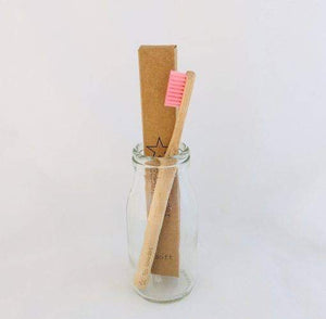 Do Gooder | Medium, natural handle – ecobrush bamboo toothbrush