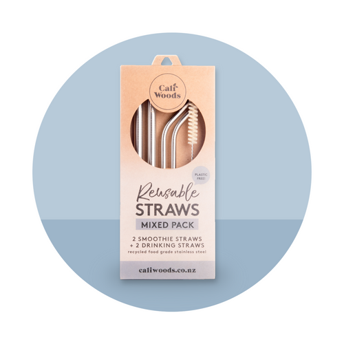 Caliwoods | The Mixed Pack | Reusable Straws