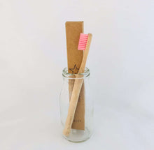 Load image into Gallery viewer, Do Gooder | Soft, natural handle – Ecobrush bamboo toothbrush