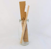 Load image into Gallery viewer, Do Gooder | Soft, natural handle – Ecobrush bamboo toothbrush